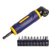Durability Metal Plastic 90degree Drill Adapter with Magnetic Socket Offering Comfortable grip for Long Use in Repair Tasks