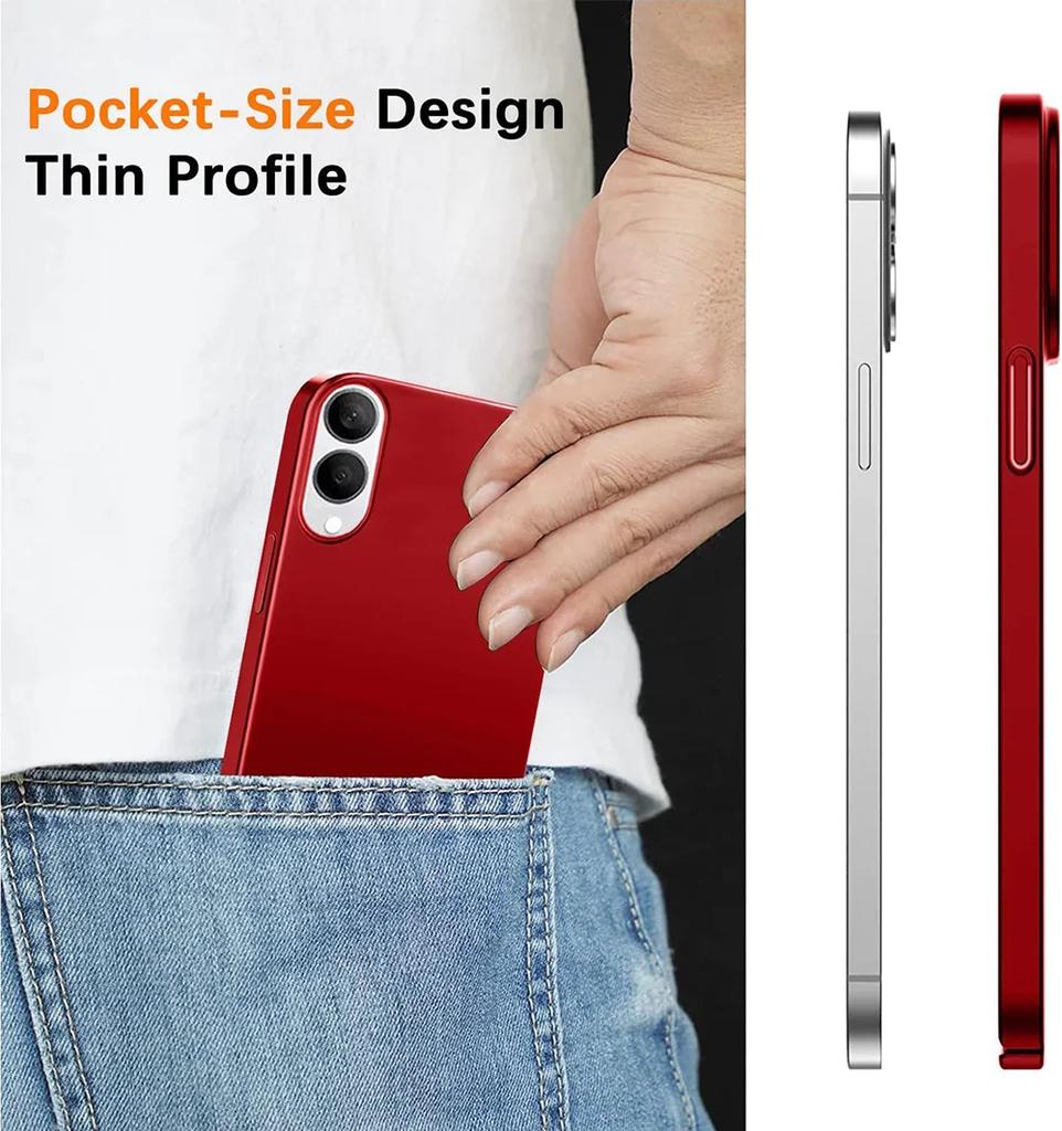 Hard Slim Case For Samsung Galaxy A57 A37 A17 A56 A36 A26 A16 A55 A54 Back Cover Ultra Thin