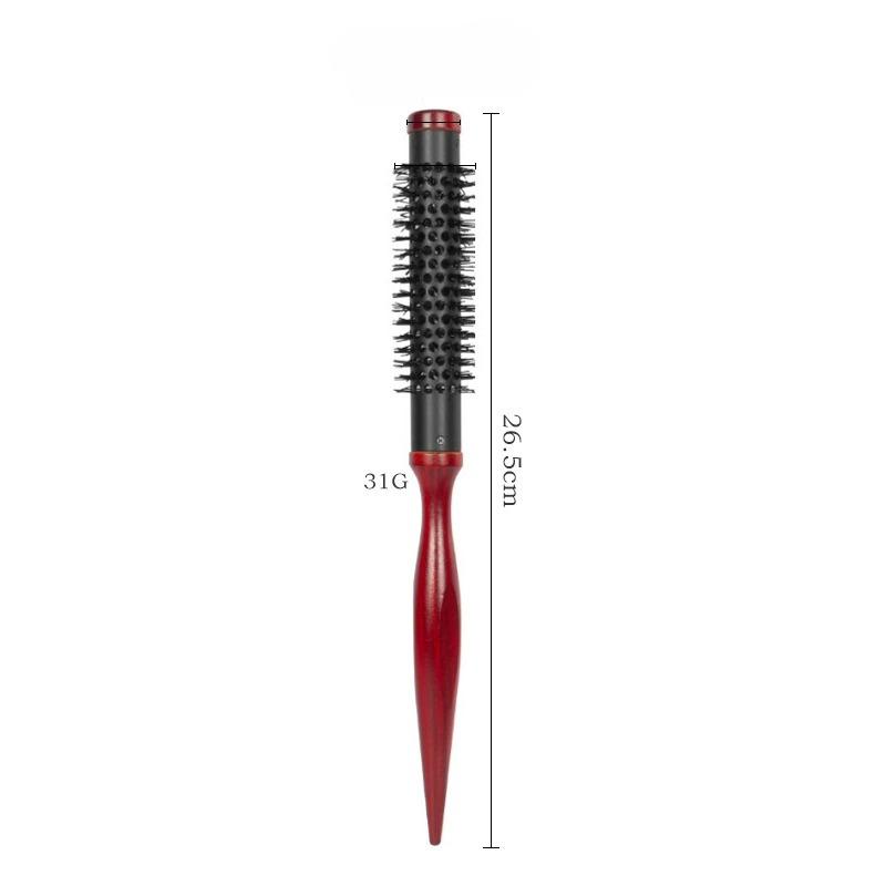 Salon Professional Aluminum Tube Curling Comb Hairstyle Fluffy Round Comb High Skull Top Hair Root Fluffy Ultra-Fine