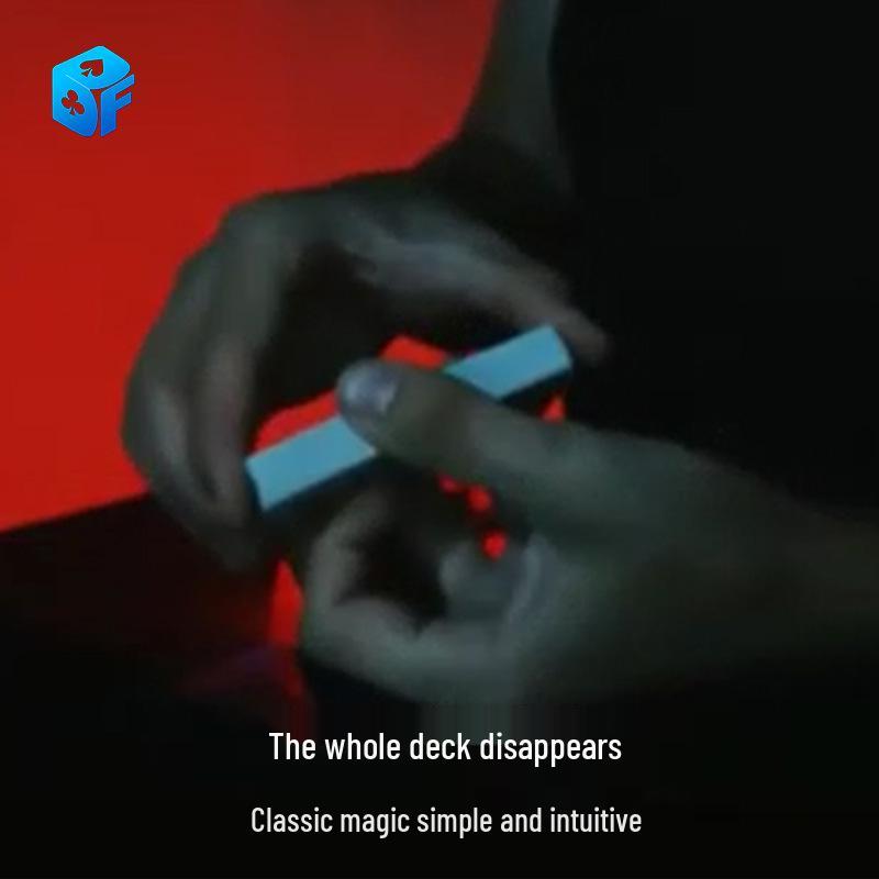 Instant Vanishing Card Stack: Street Magic Trick for Visual Poker Effects