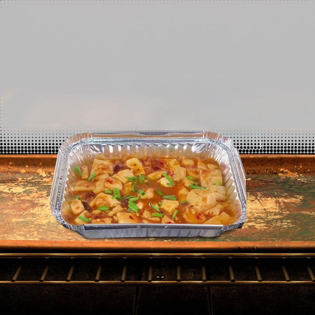 40pc Rectangular Tin Foil Bowl And Plate Tin Foil Aluminum Foil Insulation Lunch Box