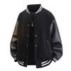 Retro Baseball Collar Baseball Uniform Street Loose Jacket