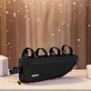 1.5L Bicycle Under Top Tube Bag Adjustable Bike Triangle Frame Bag Bike Frame Bag Cycling Storage Bag Cycling Accessories