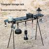 Rack de Acampamento Dobrável Multifuncional para Exterior Junkaiwei