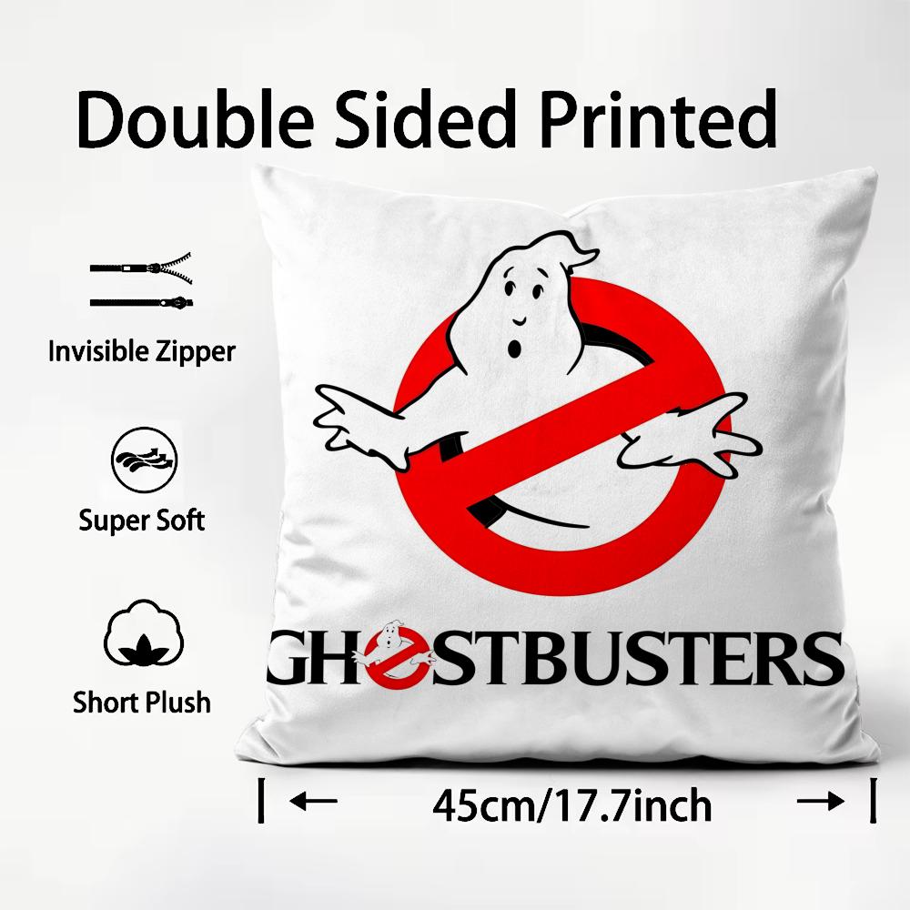 G-Ghostbusters Movie Cushion Cover Pattern Printed Pillowcase for Living Room Sofa Cushion Cover & Bedroom Decor