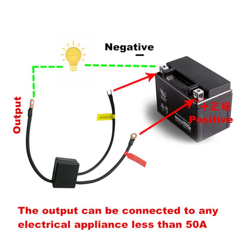 12V Motorcycle Battery Disconnect Cut Off Isolator Master Switch Wireless Remote