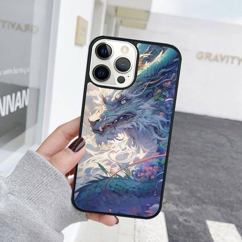 Exquisite Chinese Dragon Flying Phone Case For iPhone 17 Air 15 16 Cover  11 13 14 Pro Max 12 Plus Max Fundas