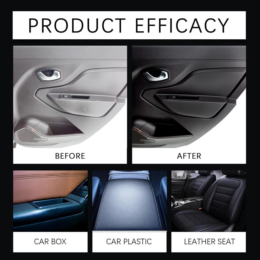 100ml Car Interior Polisher Car Interior Polishing Renewal Stain Removal Maintenance Care Polish Anti-fouling