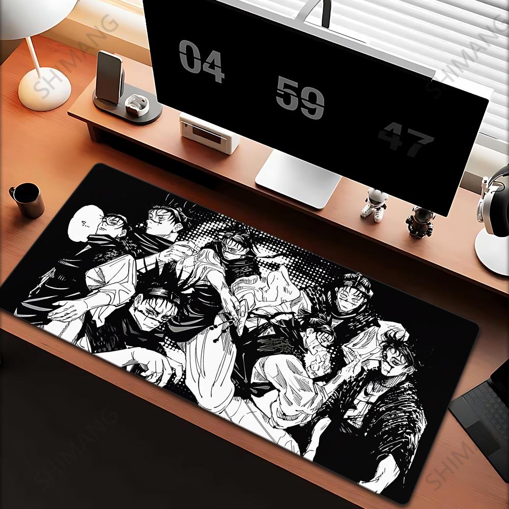 Satoru Gojo Laptop Accessories Keyboard Pad Desk Mat Set Up Gaming Mat Desk Pad Setup Gamer Mouse Pad Office Big Mousepepad