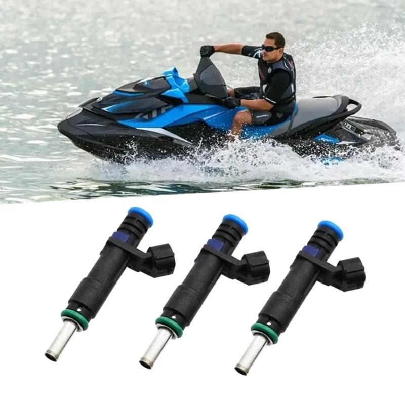 3pcs Fuel Injector 420874834 420874846 for Sea-Doo GTR RXP 155 215 230 Replacement Accessories