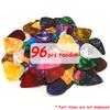 24/48/96pcs 0.5mm ABS Guitar Picks Durable Smooth Plectrums for Guitar Bass Ukulele, Professional Musical Instrument Accessories