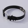 Fledermausflügel Halskette Gothic Halloween Accessoires Mode Leder Halsband Damen Mädchen