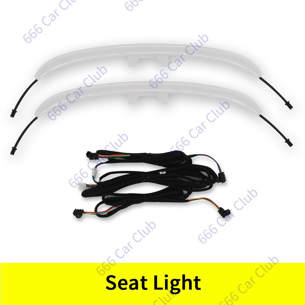 3/12/64 Colour Car LED Ambient Light For Mercedes-Benz C GLC Class Coupe W205 C43 C63 X253 LED Air Vent Speaker Decorative Lamp Original 64 colors&19-21 W205 C
