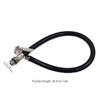 Black Tire Inflator Hose Tyre Hose Portable Air Compressor Pipe Rubber Air Rubber Hose For Car Motorbike