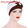 Comfortable Polyester Turban Hat With Braid Design For Men And Women