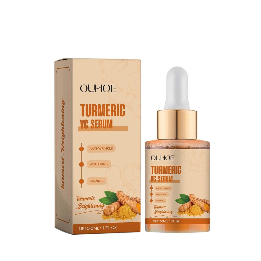 Ouhoe Turmeric Facial Essence Hydrates And Moisturizes Gently, Nourishes And Brightens The Face, And Is A Fine Skin Care Essence