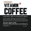 Bornow Caramel Coffee™ | Nutrition 360, 100% Pure Arabica | Infused With 13 Vitamins & Panax Ginseng Extract | Premium Instant Wellness Coffee, 50 Gms
