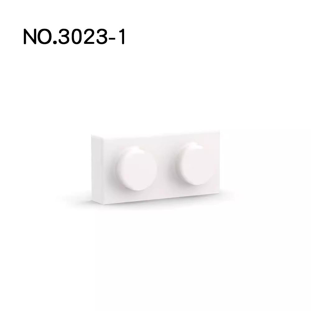 50buc MOC 3023 Placă 1 x 2 High-tech Cărămizi Compatibile DIY Asamblare Blocuri de Construcție Particulă Jucărie Creier Cadou Puzzle Copil