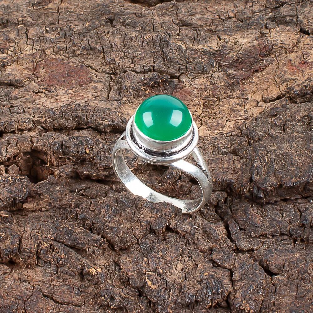

Натуральный зеленый оникс драгоценный камень 925 стерлинговое серебро ювелирные изделия ручной работы дизайнерское кольцо RR-11-29 9