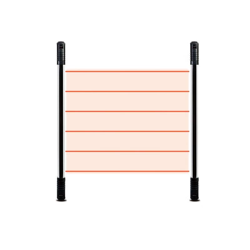 Xunling 6-Beam Infrared Grating Alarm Sensor