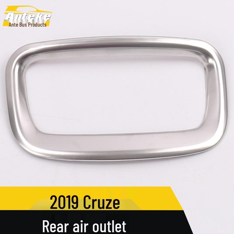 19 Model Cruze Rear Air Outlet Decorative Sticker Bright Ring
