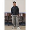 Charcoal Gray Collar T shirT aaa1Ts06cg