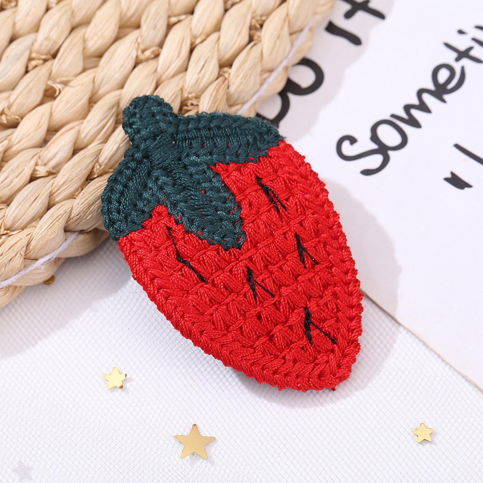 

В язання Заколка для волосся Cute Barrette Anti Drop Portable Bright Color for Christmas New Year GiftsRabbit
