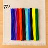 Decorative Plush Strips for Crafts 100Pcs Pipe Cleaners Handicrafts, Flexible Chenille Stems DIY Artistic Floral Supplies Art Projects, Multi-colored
