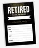 Inkdotpot Pack Of 30, Join Us Invitations With Envelopes, Retirement Party Celebration Invite Cards Fill-In Style Party Supplies 5 X 7 Inches