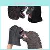 Máscara de Látex Godzilla Vs King Kong Marionete de Mão Crianças Brinquedo de Pelúcia Educacional Engraçado