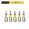 Non-slip High Hardness and Strong Magnetic Bit PH25/50/65/70/90/150mm Cross High Hardness Hand Tool Electric Drill  Bit Screw
