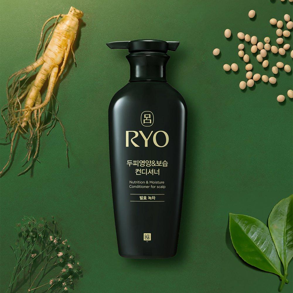 Ryo Scalp Nourishing & Moisturizing Conditioner_Fermented Green Tea 400ml