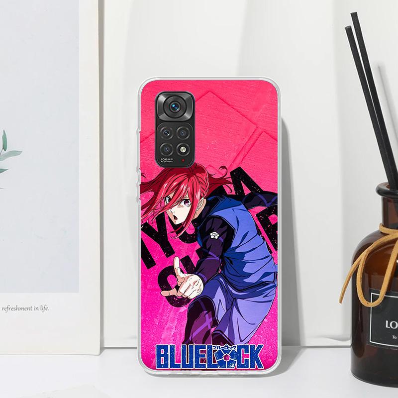 Blue Lock Chigiri Hyoma Phone Case For Xiaomi Redmi Note 15 13 14S 14 Pro Plus 12S 11S 10S 12 11E 10 11T Art Fundas Back Cover R