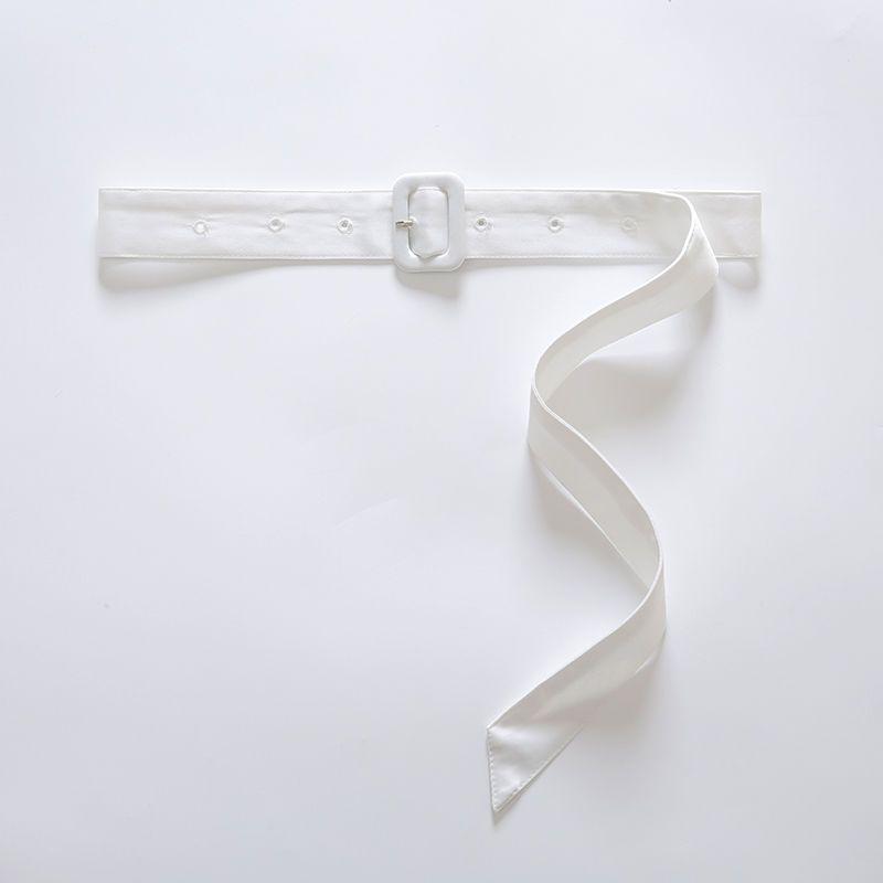 Womens Summer Versatile Fabric Belt With Chic Chiffon For Stylish Pairings Dress