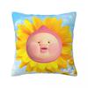 K-Kobito Zukan Peach Pillow Cover Fashion Pillow Case For Wedding Party Home Decor Cushion Cover Square Graphic Pillowcases Gift