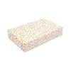 17" X 118" Wrapping Paper Roll Metallic Gold Foil White Wrapping Paper with Christmas Tree Design Gift Wrap for Xmas Holiday New