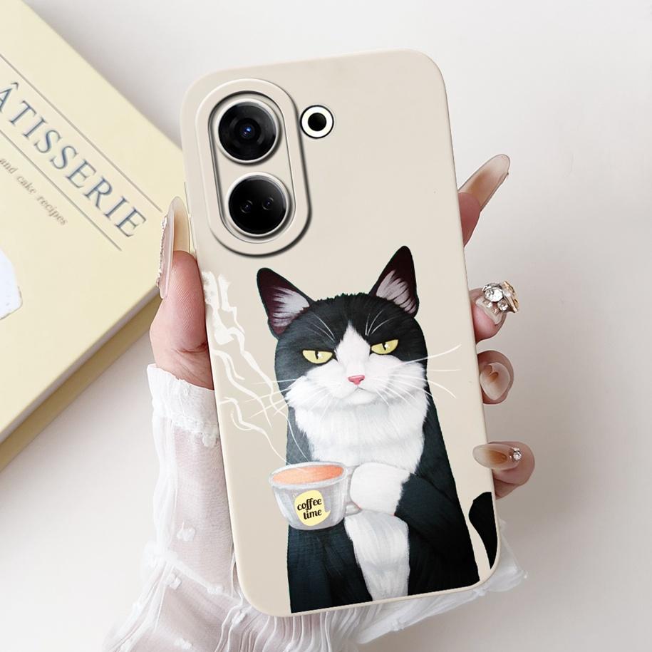 For Tecno Camon 20 Pro CK7n Case Camon 20 Pro 5G Cover Popular Flower Matte Phone Case For Tecno Camon 20 Premier Camon20 Bumper