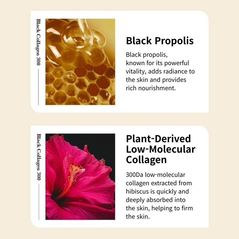 Dr.G Black Collagen 300 Mask 20ct <No Box> 540 Ml / 18.2 Fl. Oz.