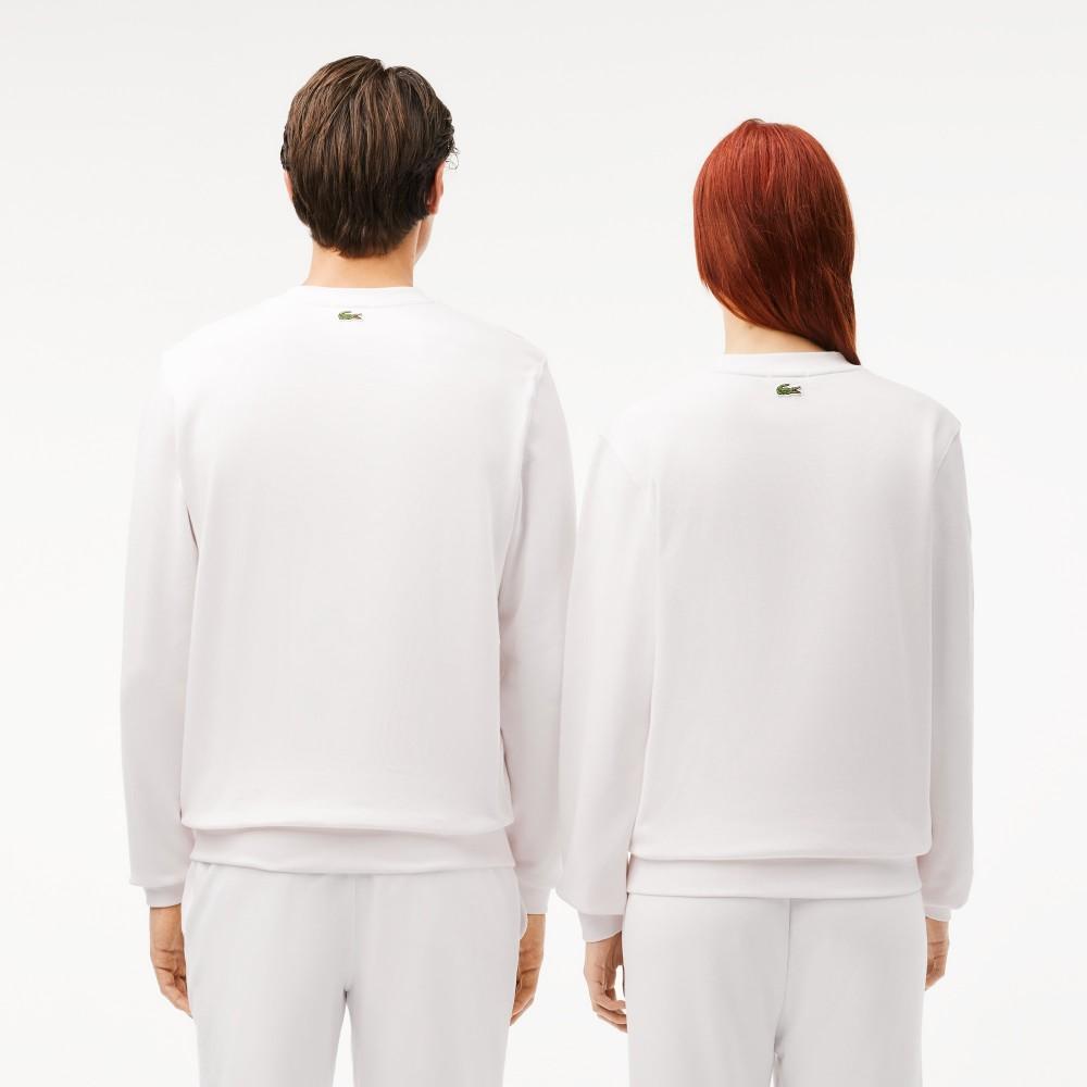 Lacoste Men's Soft Branding Crewneck Sweatshirt SH2736-54N70V
