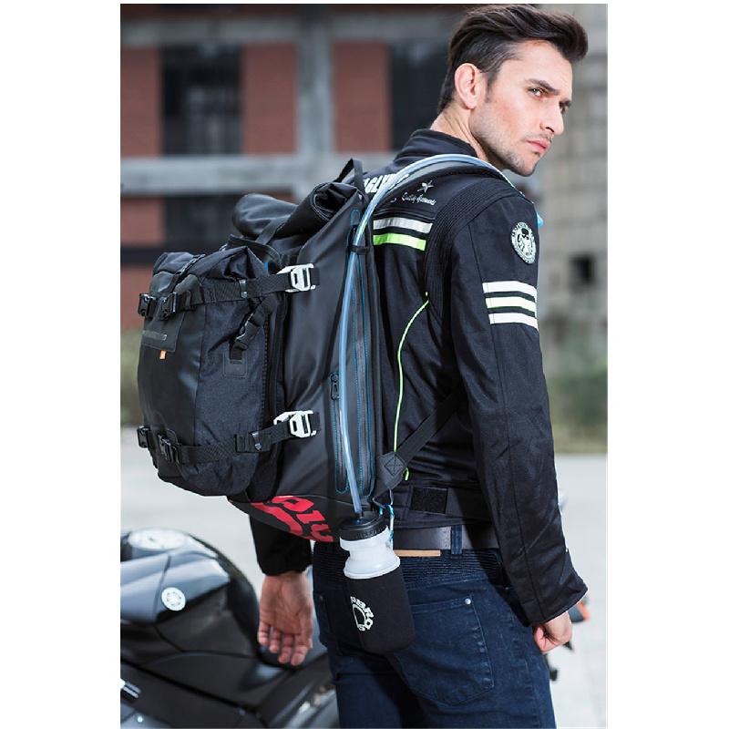 Universal 10L Motorcycle Tail Bag Storage Bag Shoulder Bag With Shoulder Straps