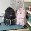 Schoolbag Japanese Ins Sweet Backpack Female Small Fresh Polka Dots Cute Junior High School Student Schoolbag High Value Backpack