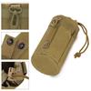 Outdoor Molle Water Bottle Bag Rack Camping Hiking Bicycle Bottle Bag Pulling Rope Multi functional Bottle Bag