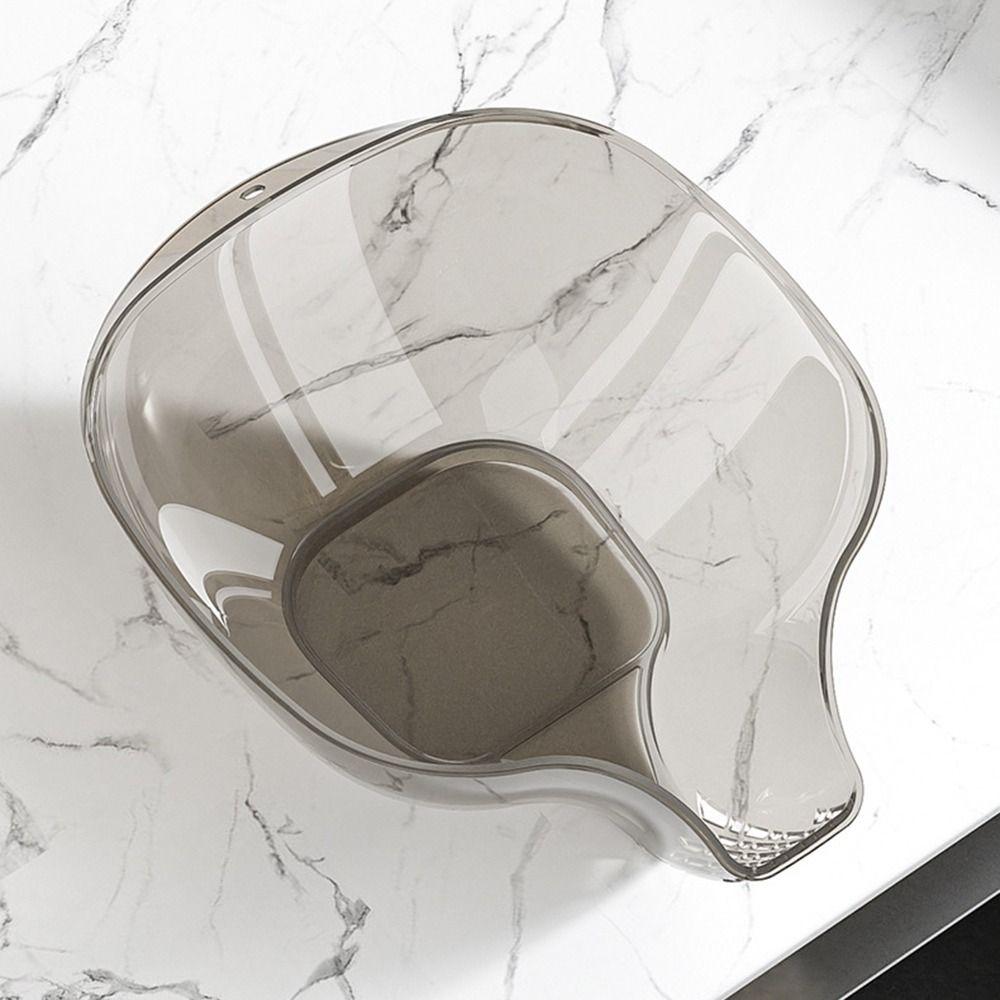 Plastic Draining Bowl Storage Vegetable Fruit Washing Rice Washing Basket for Household