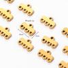 20pcs/lot Stainless Steel Layer Necklace Bracelet Clasp Bails 5 Loops Drop Earrings Chains Connectors DIY Jewelry Making Finding