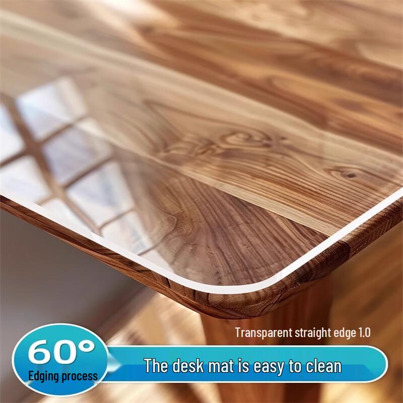 Clear PVC Table Protector Mat