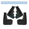 2022 2023 FOR Mitsubishi ASX Mudguards Fender Mudflaps Car Accessories Mud Flap Guards Splash