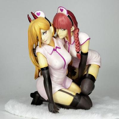 14cm Chainsaw Man Anime Figure Makima Figure PVC Statue Collection Model Desk Decoration Birthday Gifts Toy