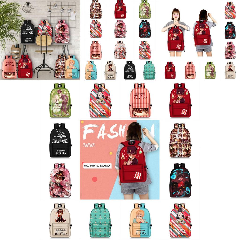 Spacious And Trendy Anime Toilet-bound Hanako-kun Backpack For Students And Adults