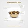 Pure Brass Katori for Pooja | Small Brass Bowl for Puja Rituals