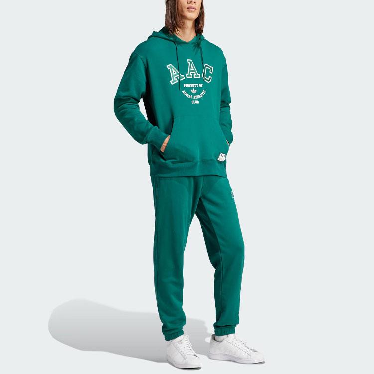Adidas Originals Trefoil Aac Joggebukser med bokstavtrykk Strikk Herre Underdeler Skoggrønn IM4579